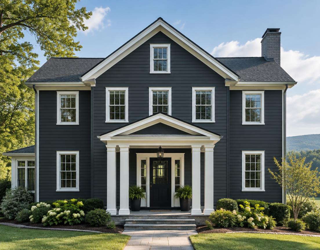 Exterior Painting renovation example